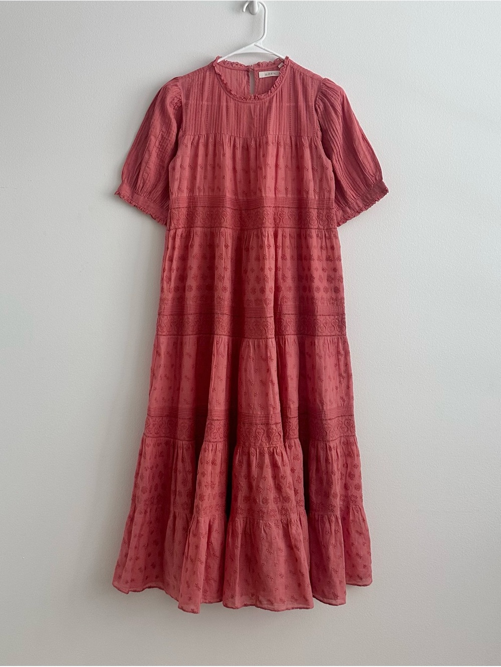 Doen Rosewood Tiered Midi Dress